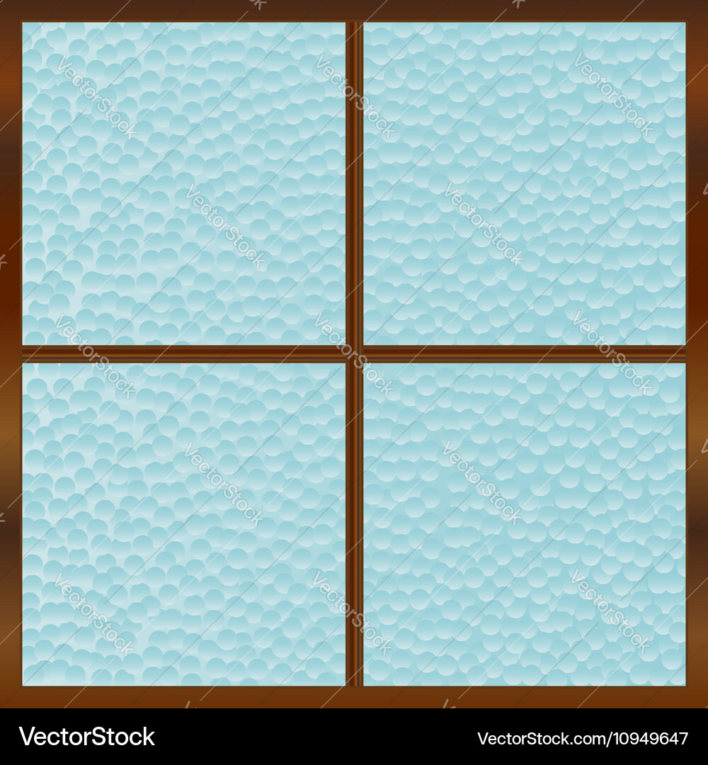 Bathroom window Royalty Free Vector Image - VectorStock