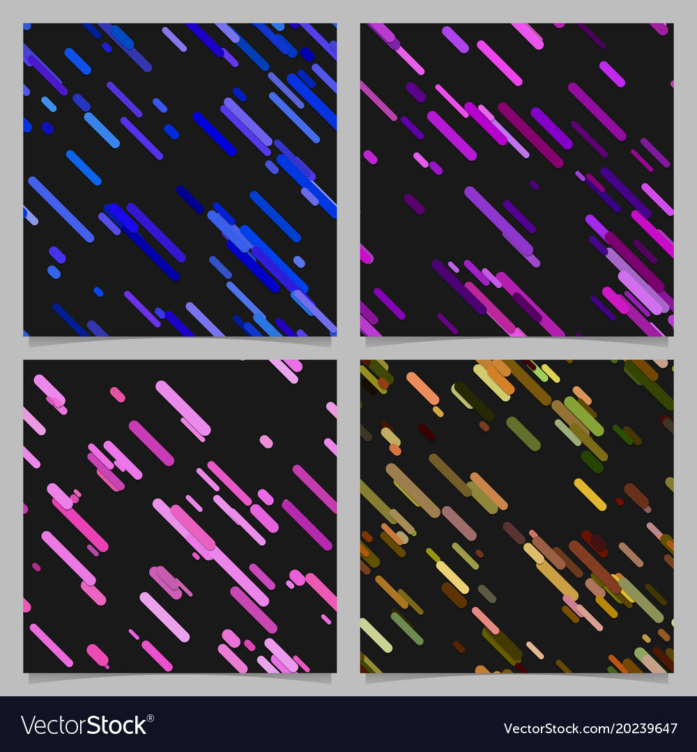 Colored abstract diagonal stripe pattern
