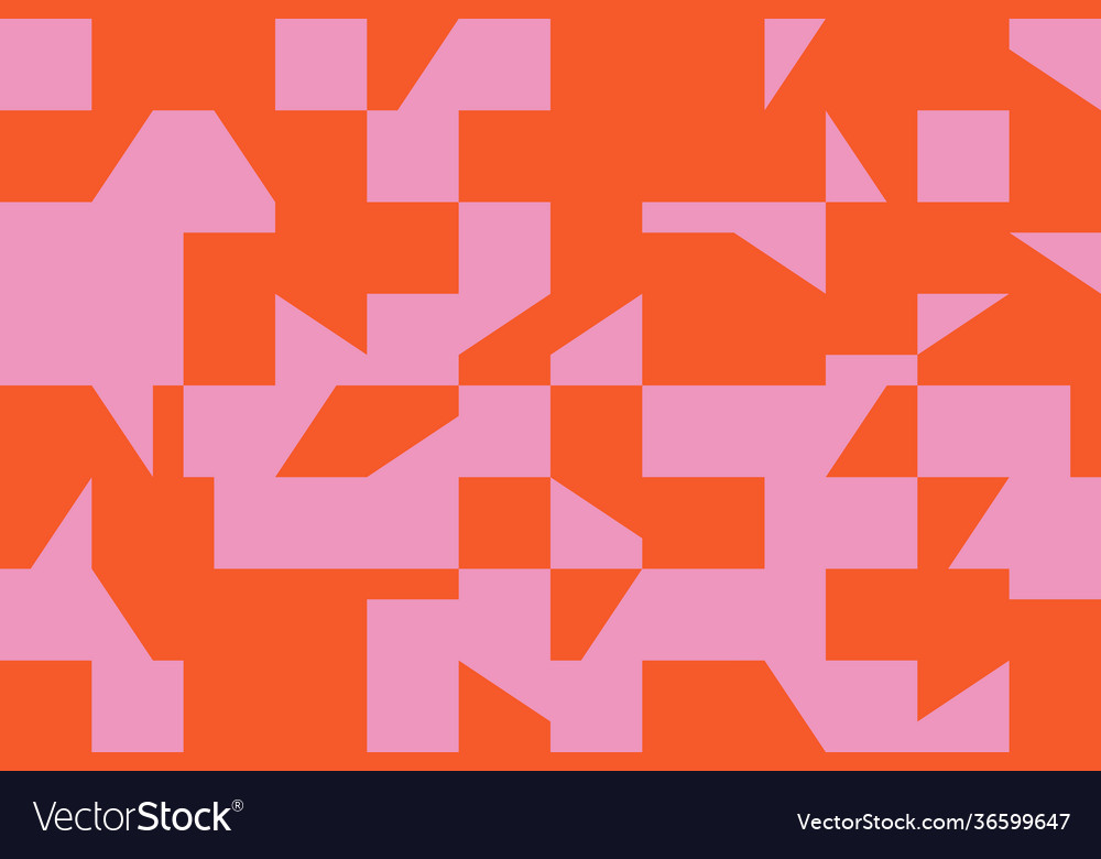 Duotone abstract pattern design vector image Duotone abstract pattern design