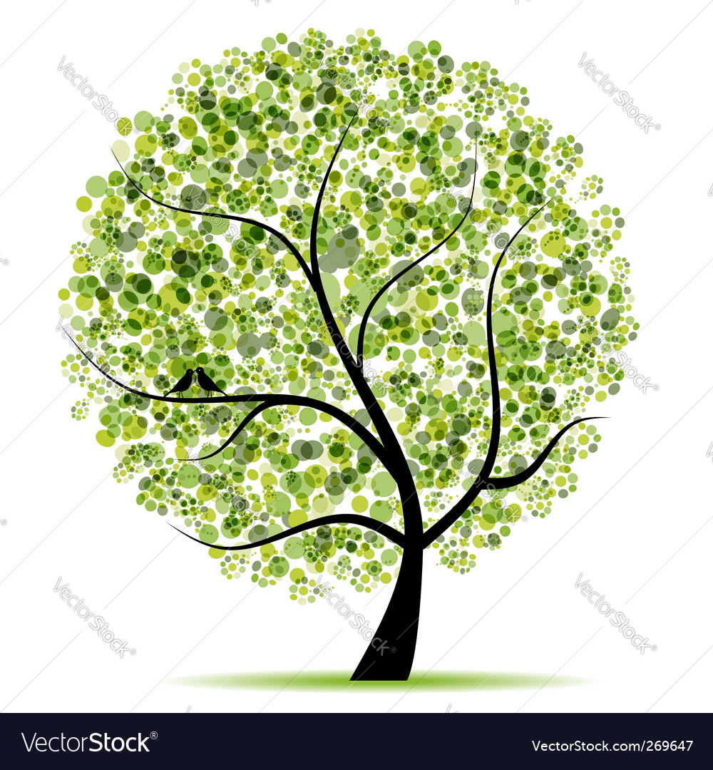 Elegant Tree Silhouette