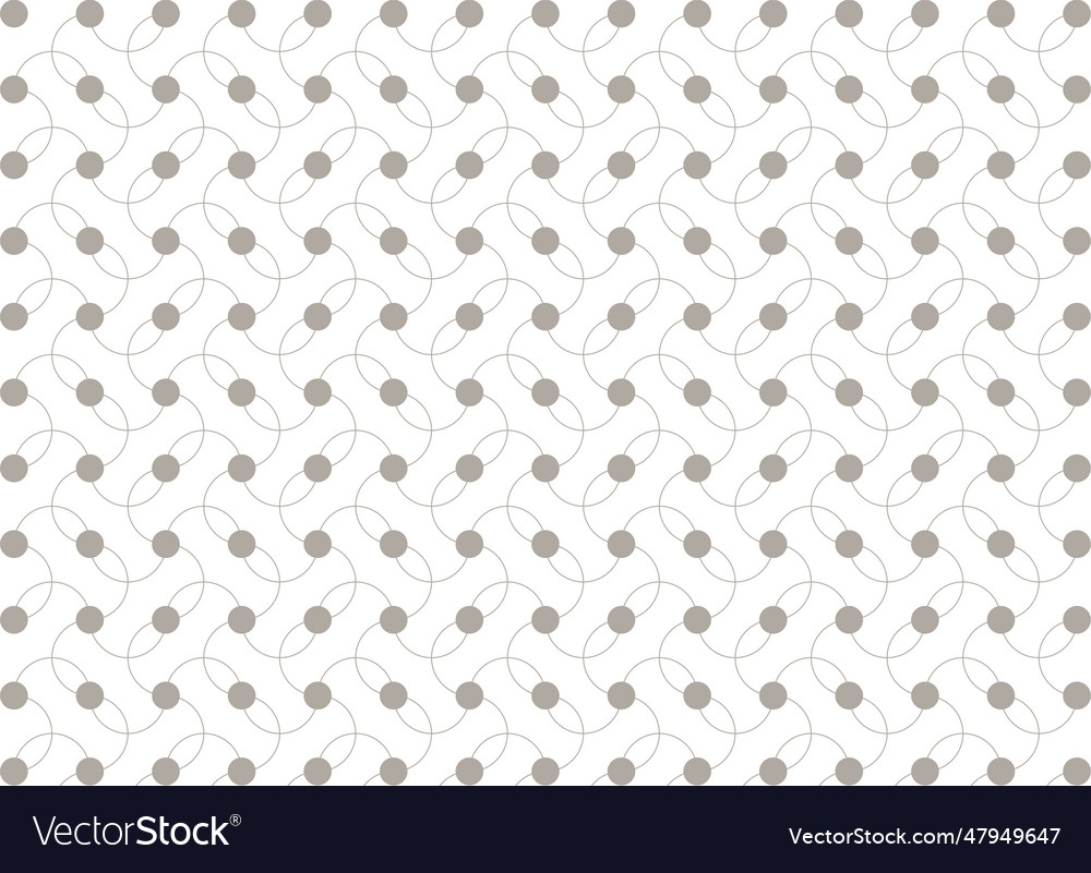 Grey dot and curve line patternrepeat abstract ba vector image Grey dot and curve line patternrepeat abstract ba