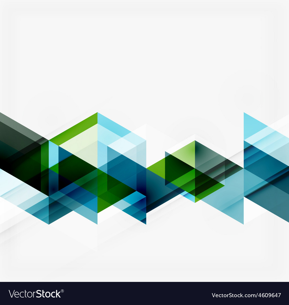 Overlapping Triangles Background