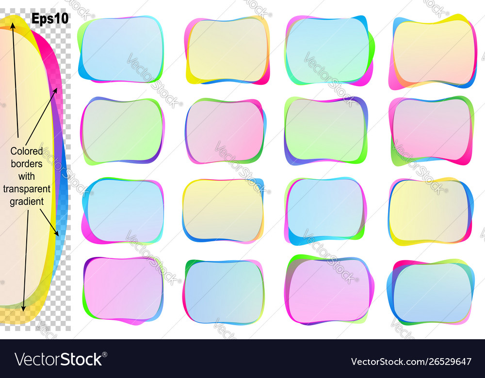 Rectangle speech bubble text balloon blob banner vector image Rectangle speech bubble text balloon blob banner