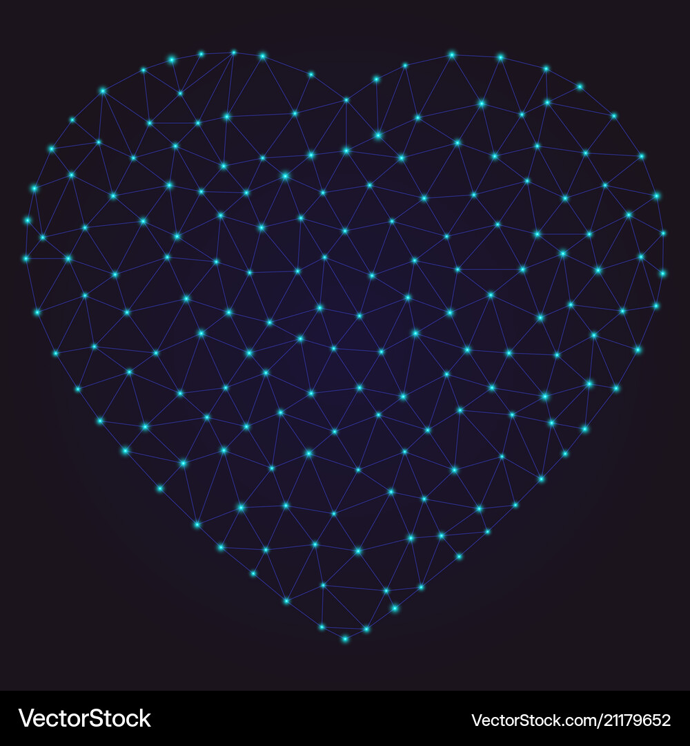Abstract heart Royalty Free Vector Image - VectorStock