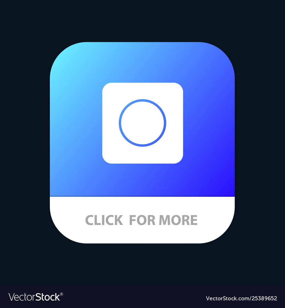 App browser maximize mobile button android vector image App browser maximize mobile button android