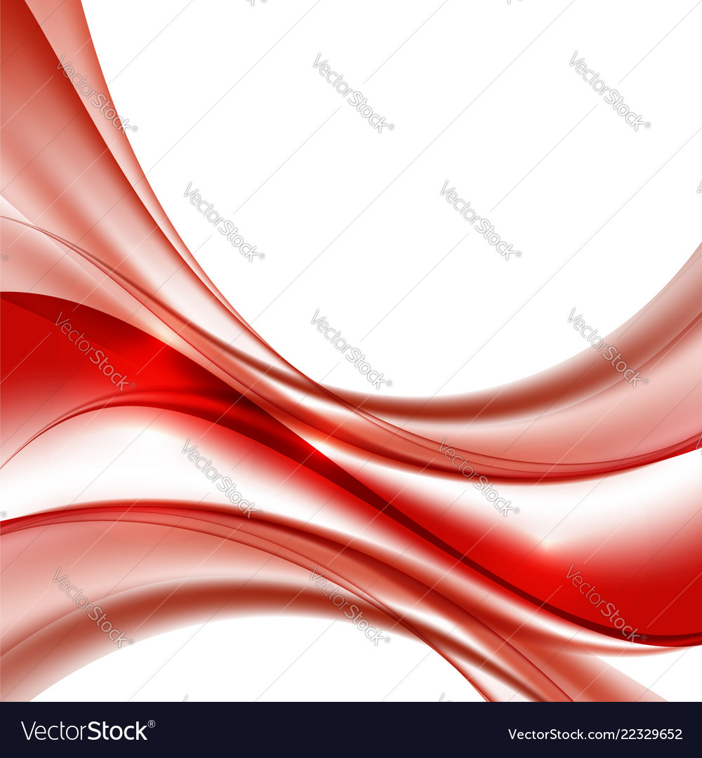 Dynamic Red Wave Background