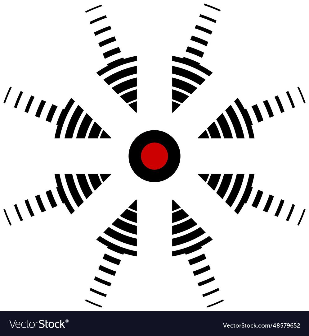 Icon target focus events specific location arrow