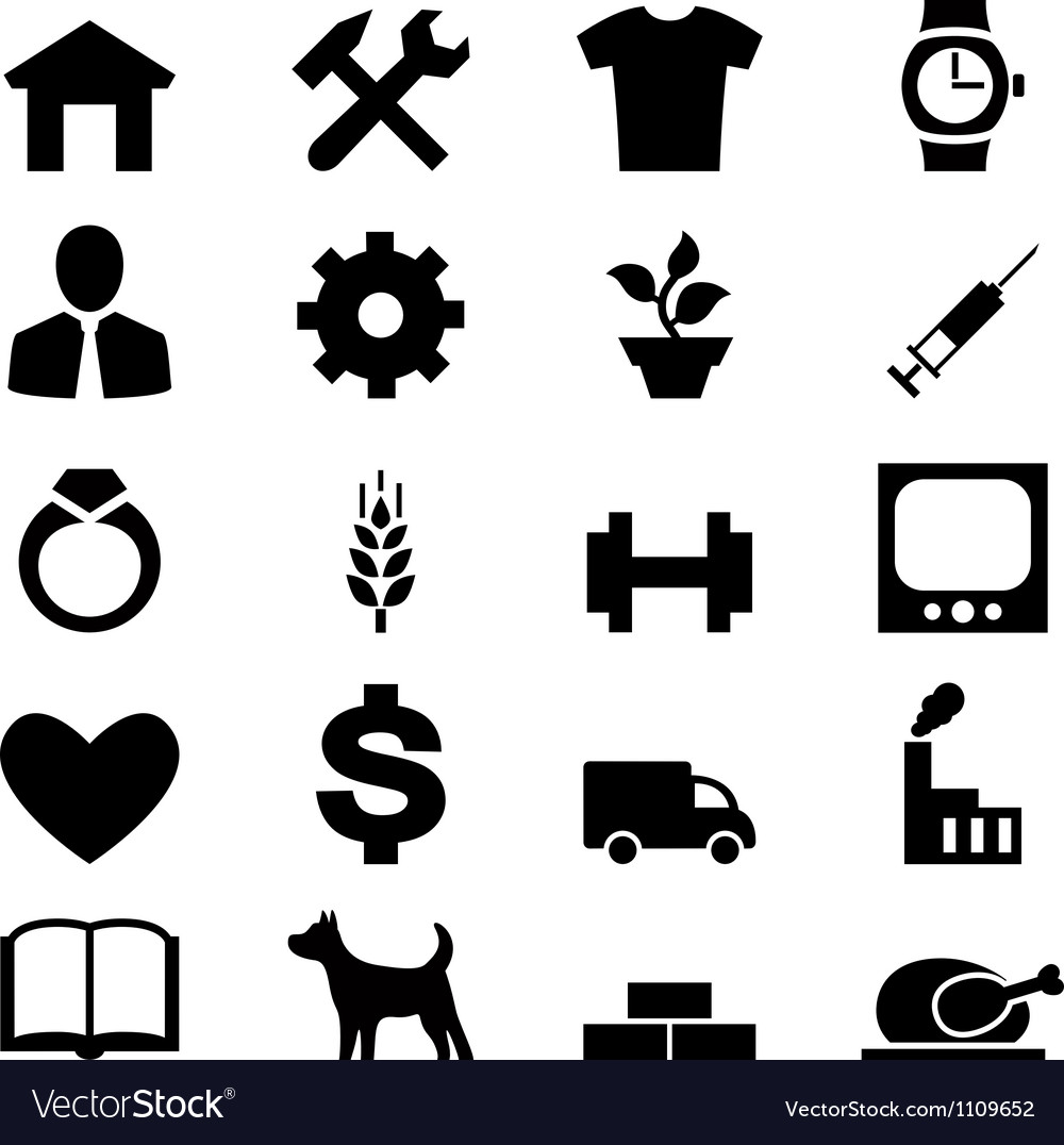 Modern Icon Set - Diverse Symbols