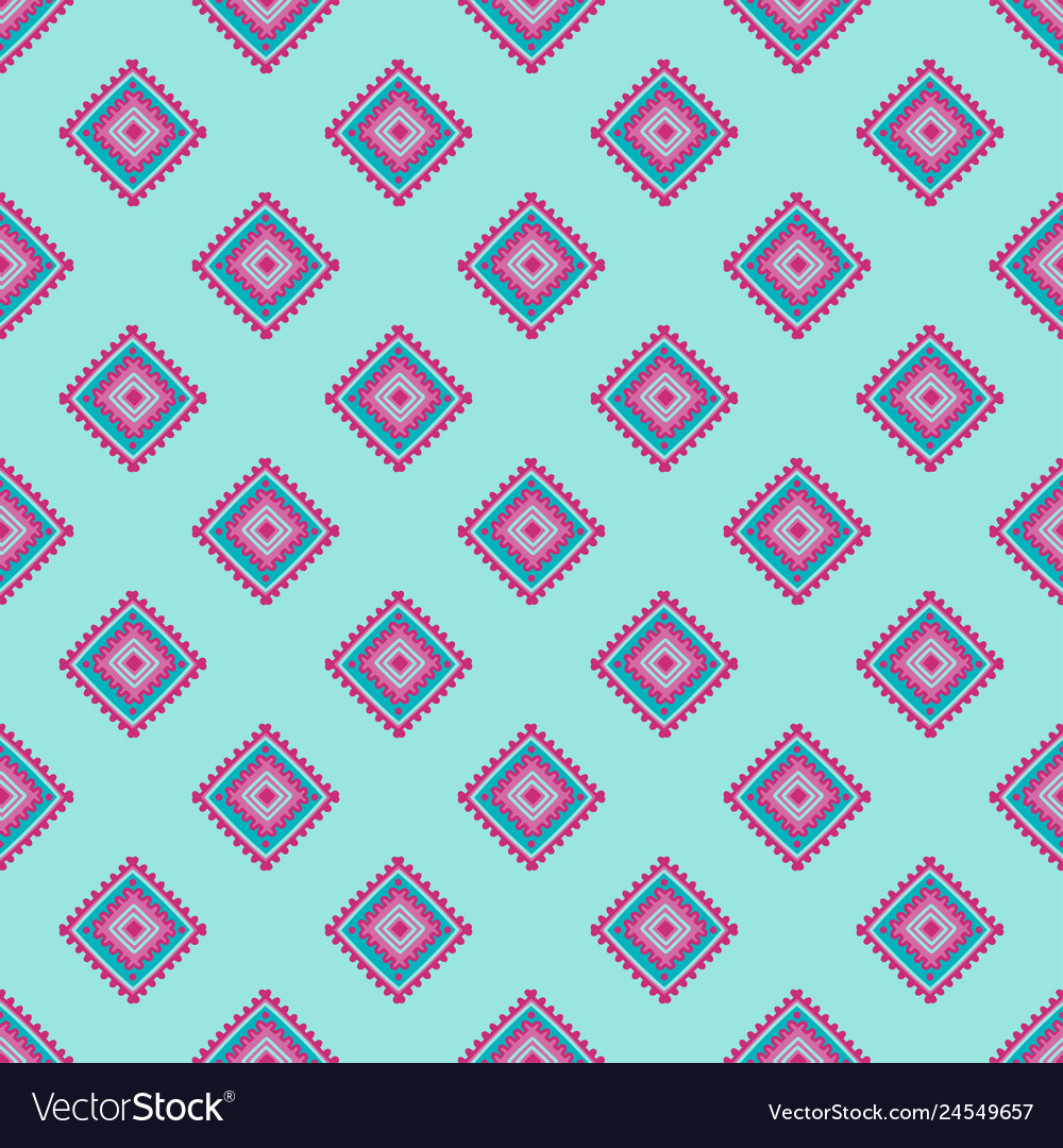 Ethnic seamless pattern tribal line print