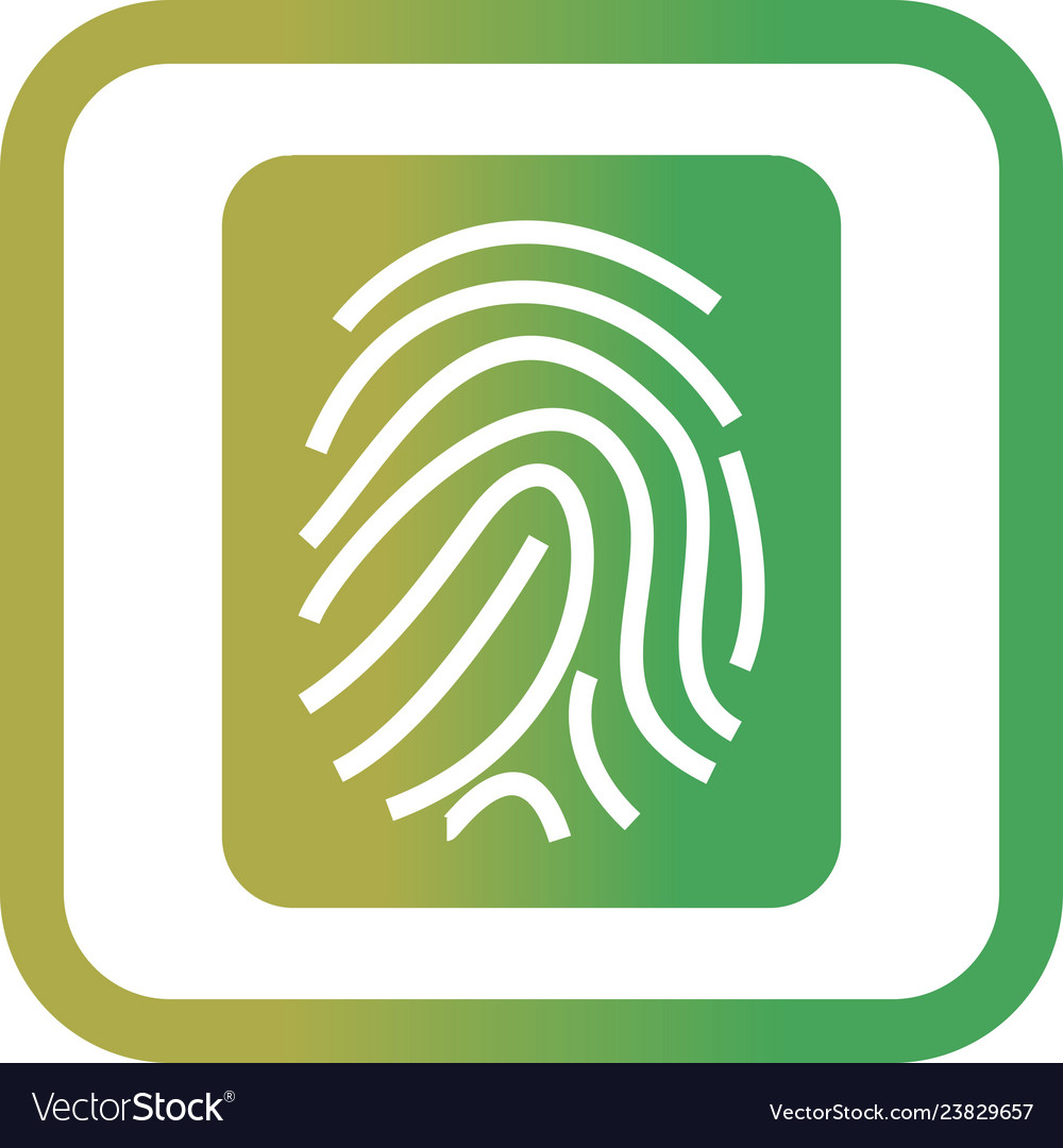 Finger print icon