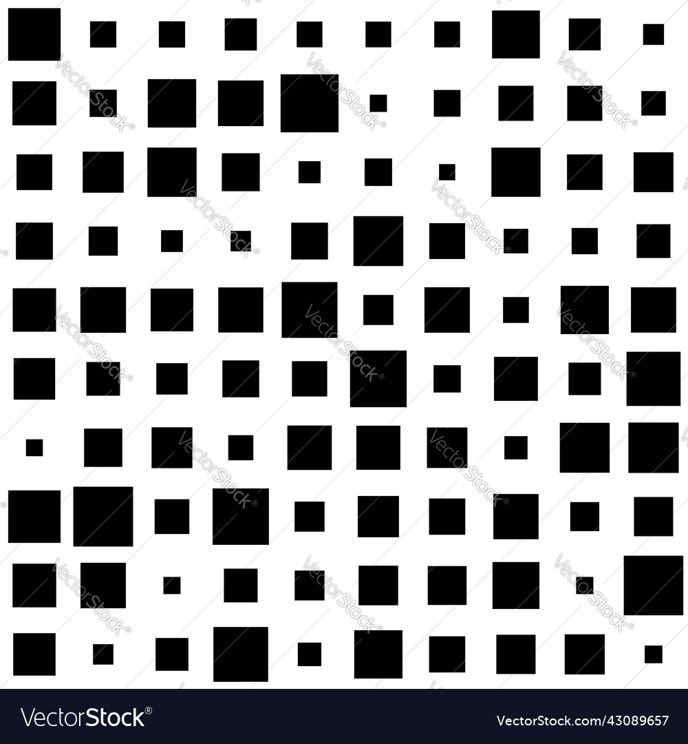 Random square tiles seamless repeatable pattern vector image Random square tiles seamless repeatable pattern