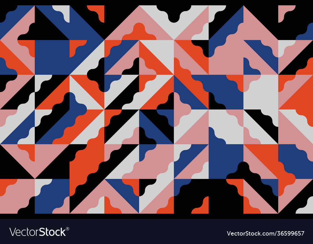 Repetitive abstract pattern design