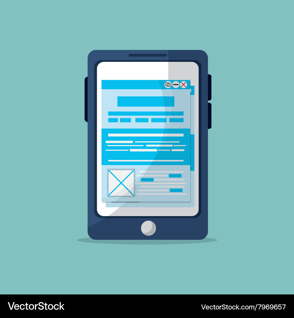 Responsive web design Royalty Free Vector Image