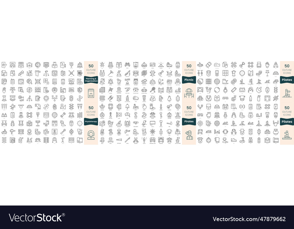 300 thin line icons bundle in this set include vector image 300 thin line icons bundle in this set include