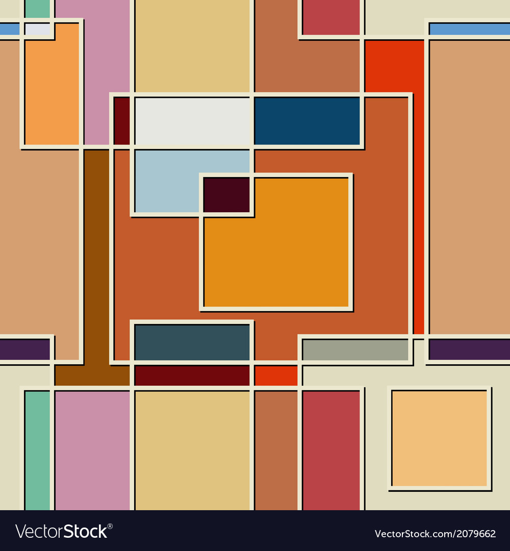 Seamless color texture of square elements