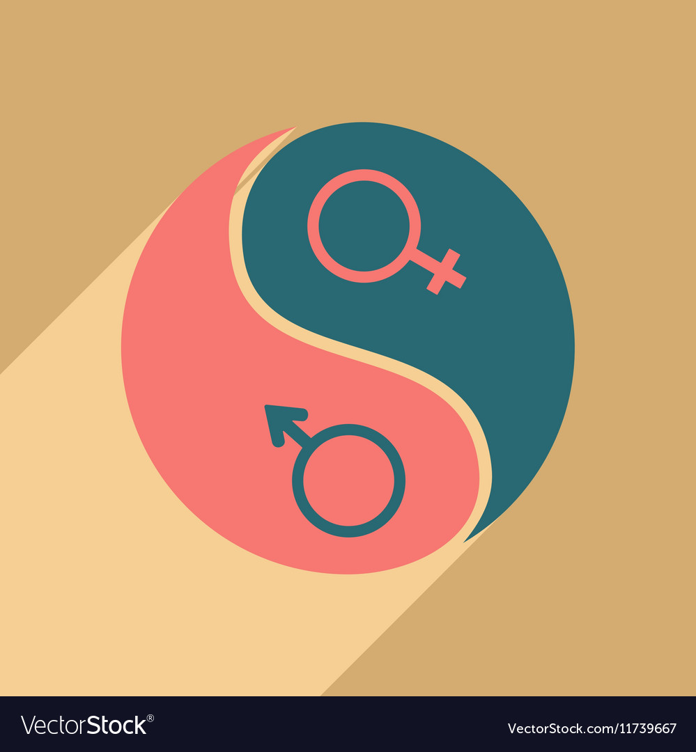 Flat with shadow icon and mobile application
