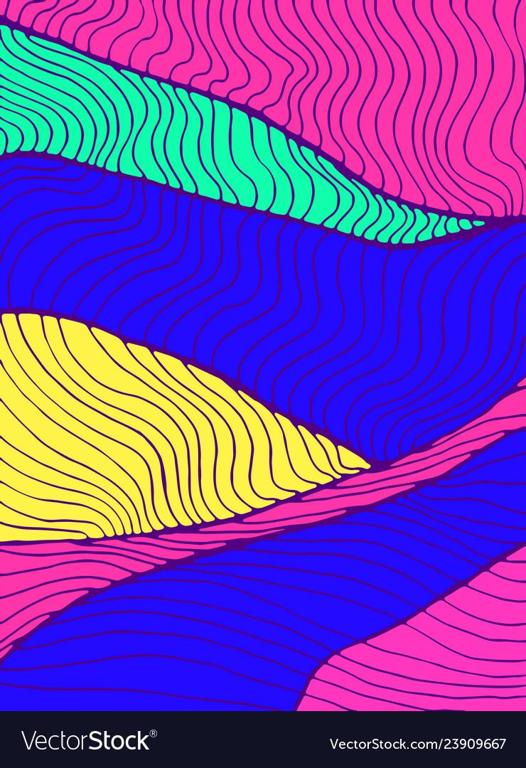 Psychedelic Wavy Patterns