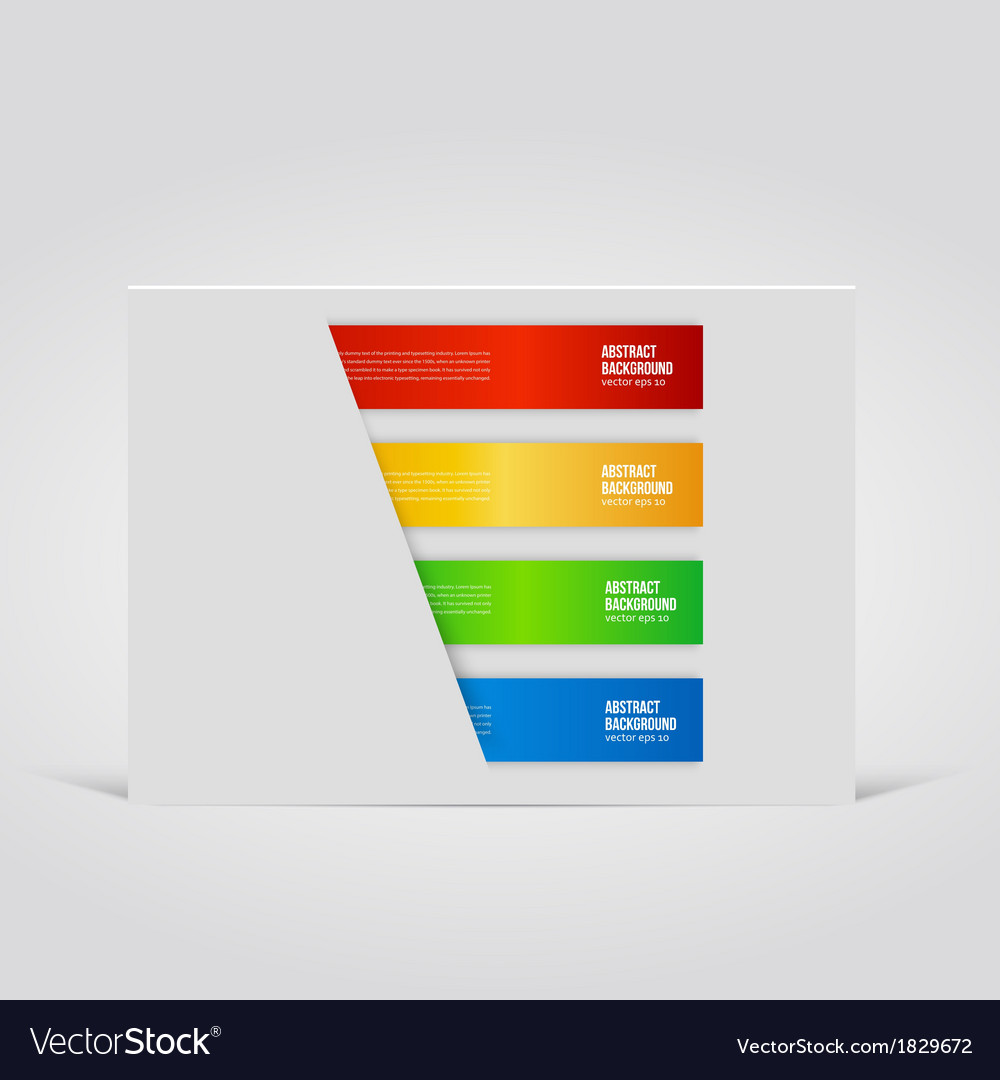 Colorful Abstract Background with Lines