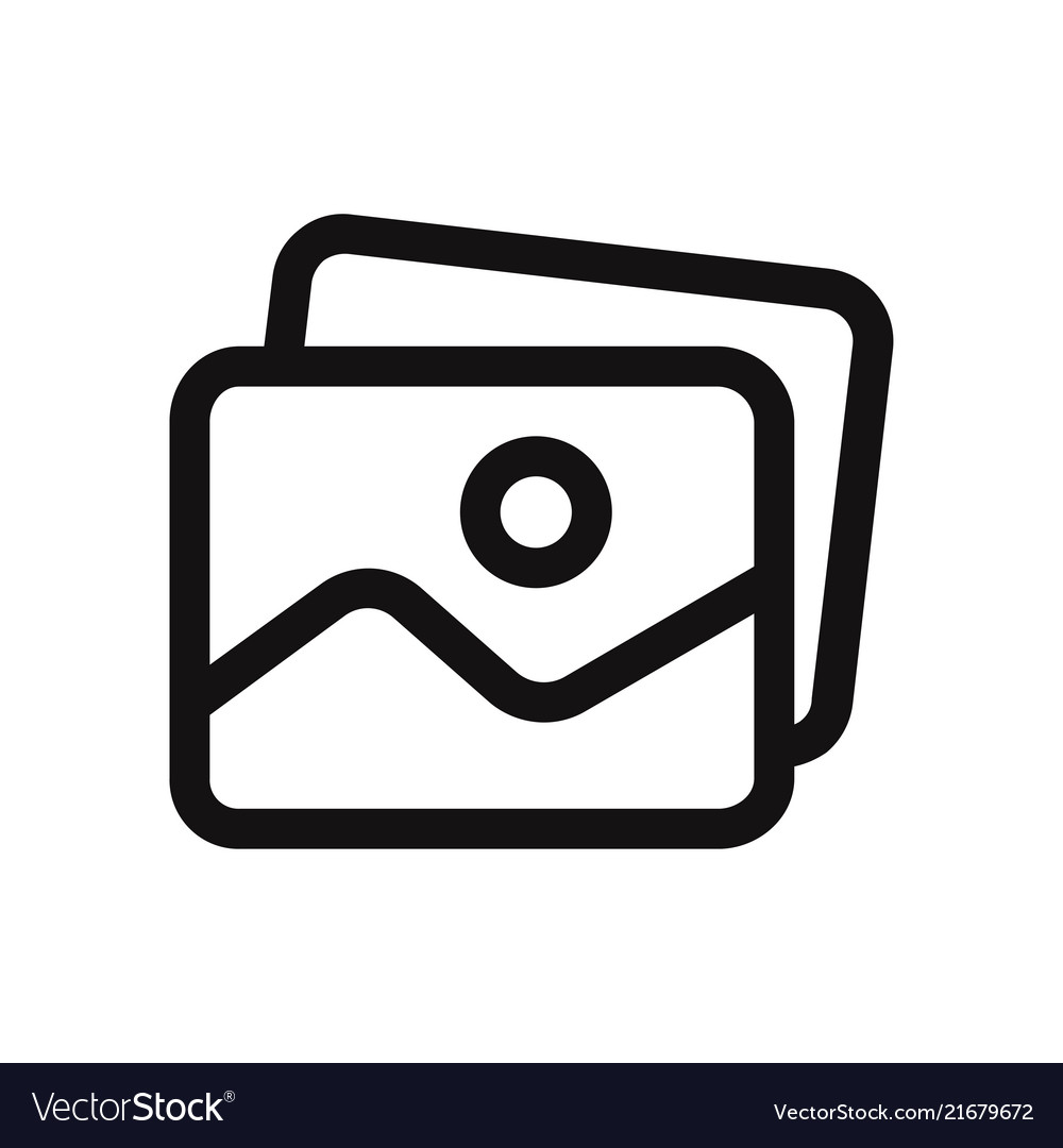 gallery icon vector