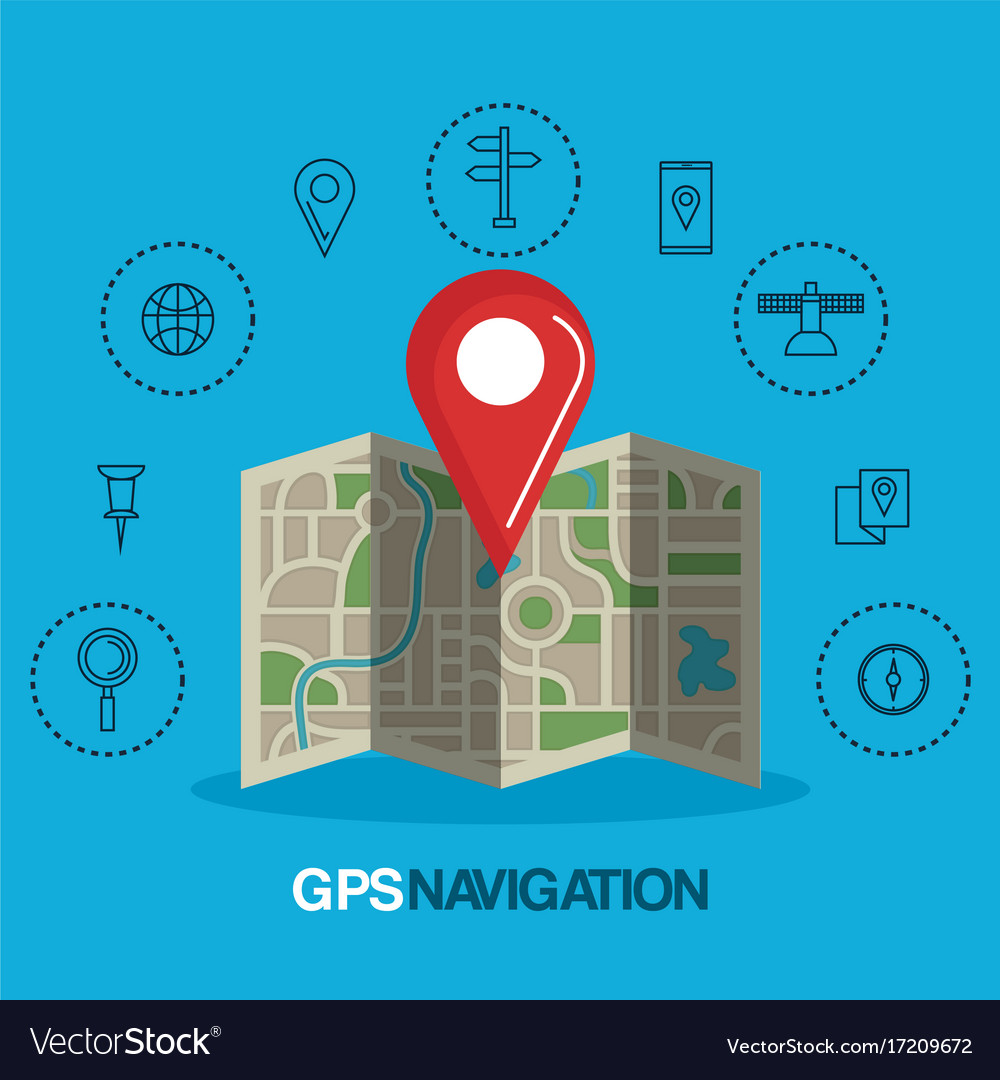 Gps navigation app icons