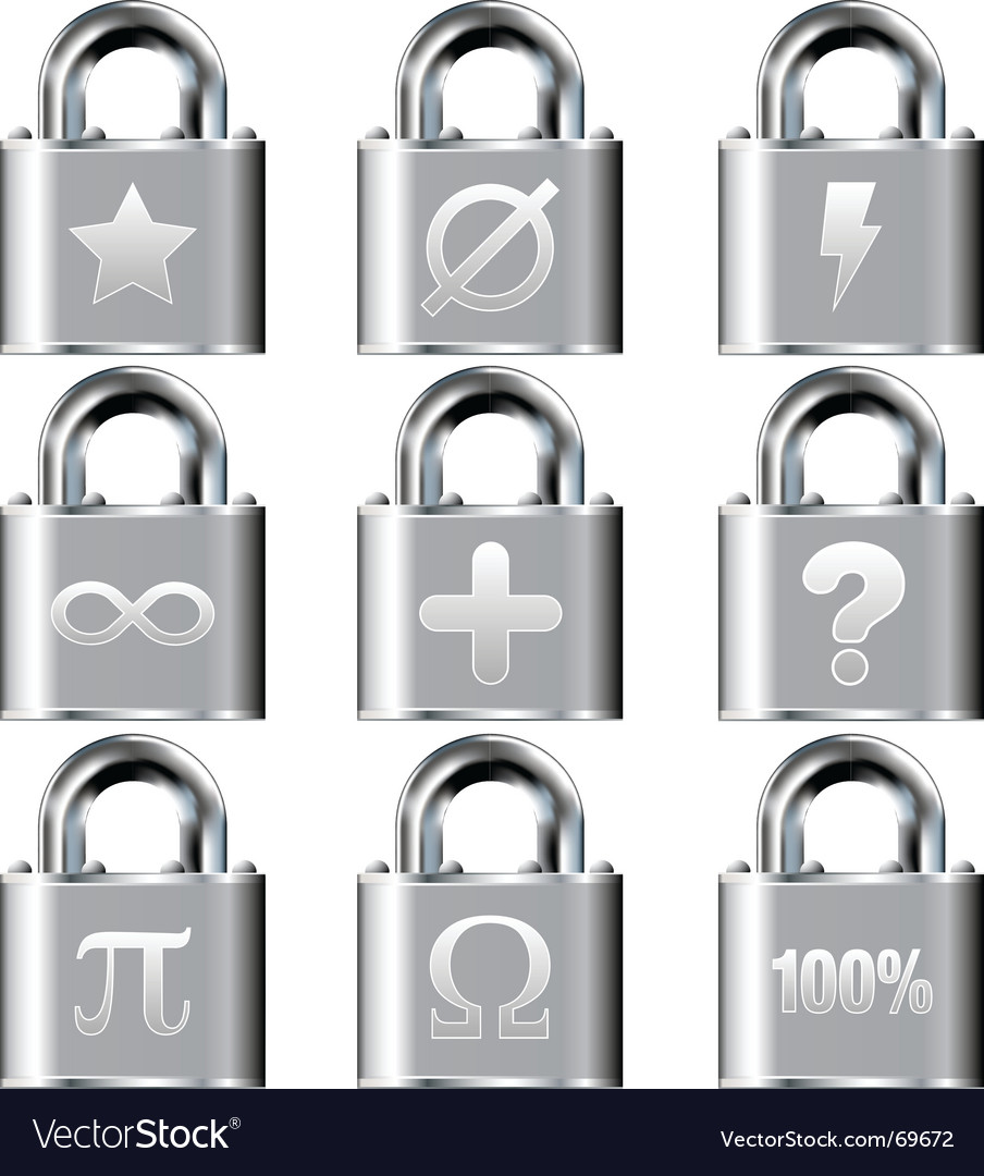 Secure math symbols