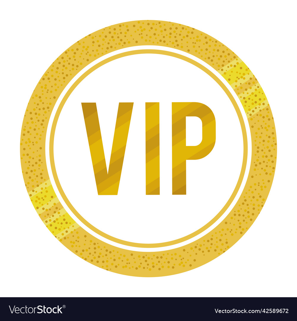 Vip frame circular form