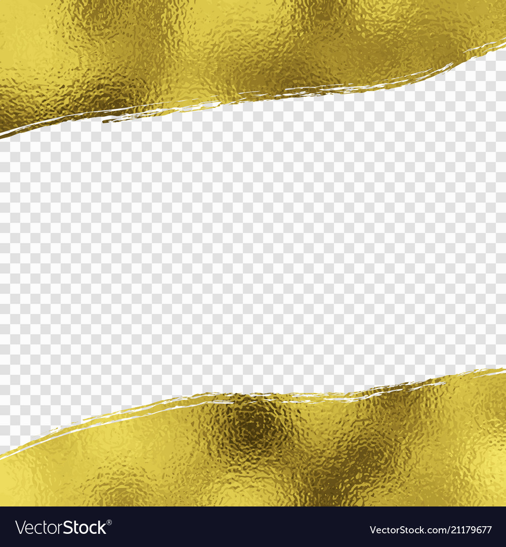 Gold Foil Brushstroke Background