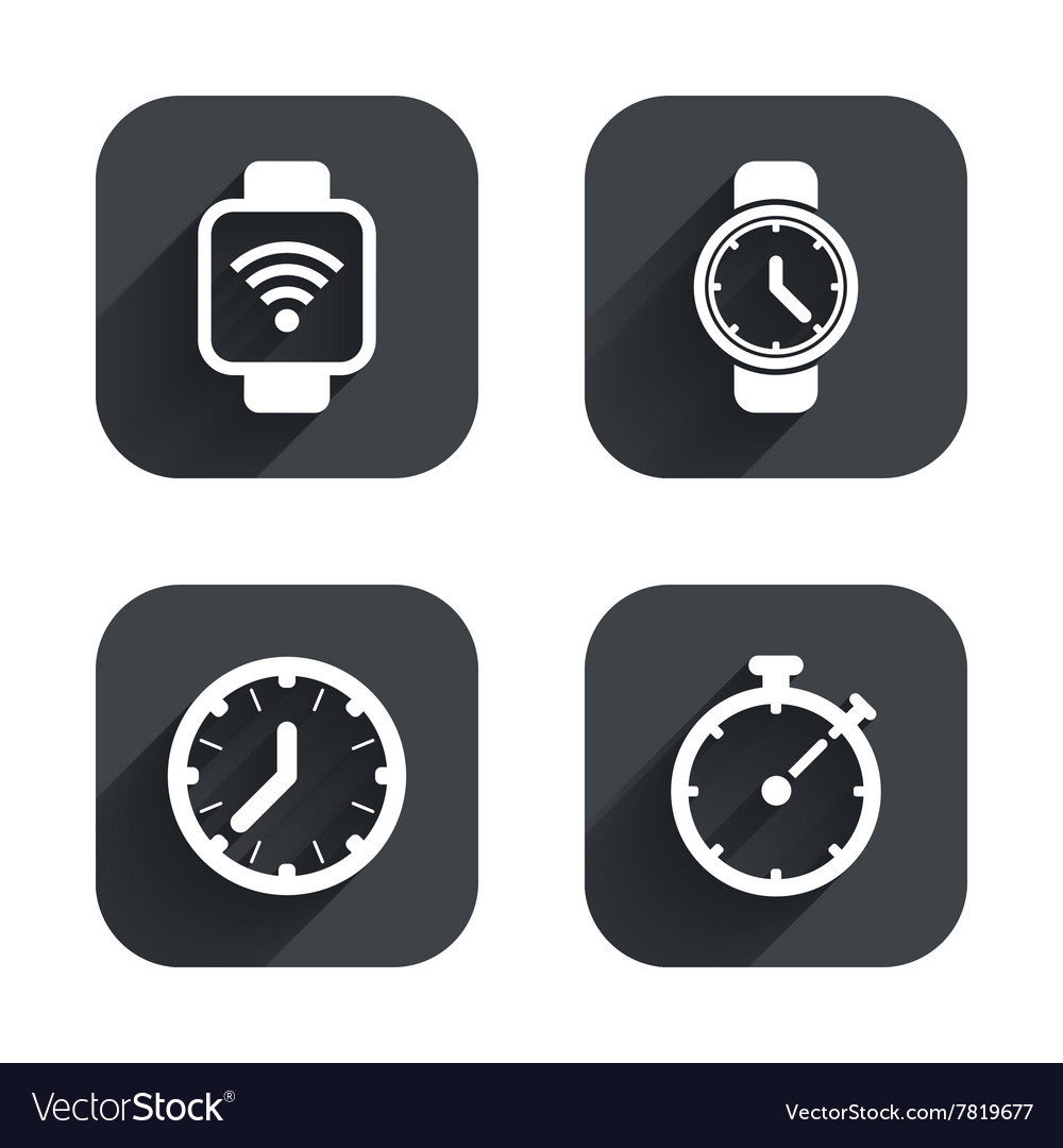 Smart watch mechanical clock time and timer