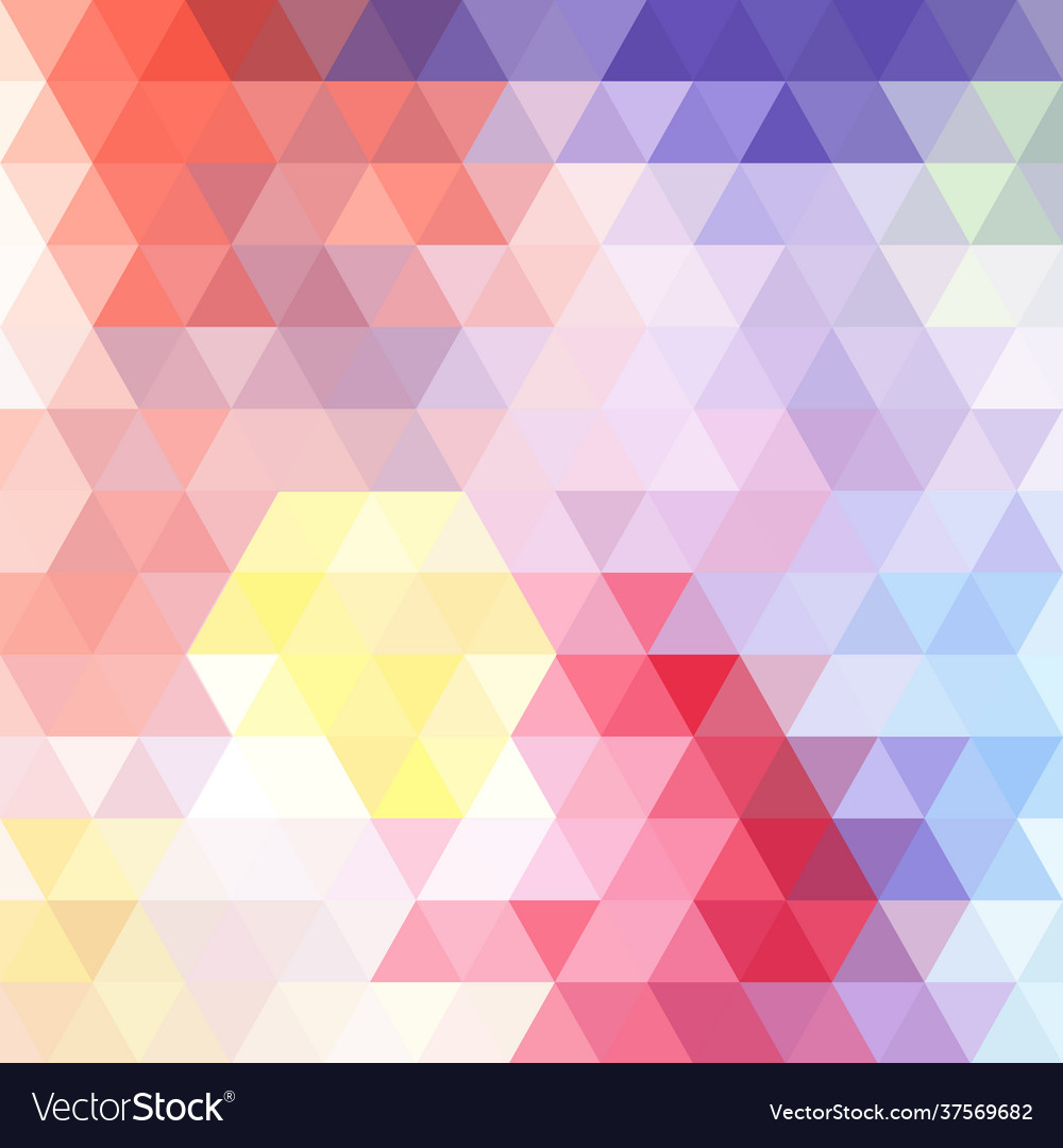 Bright abstract pattern polygons