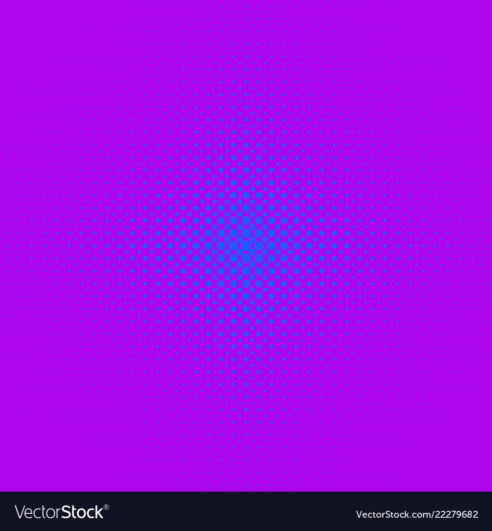 Color repeating halftone dot pattern background