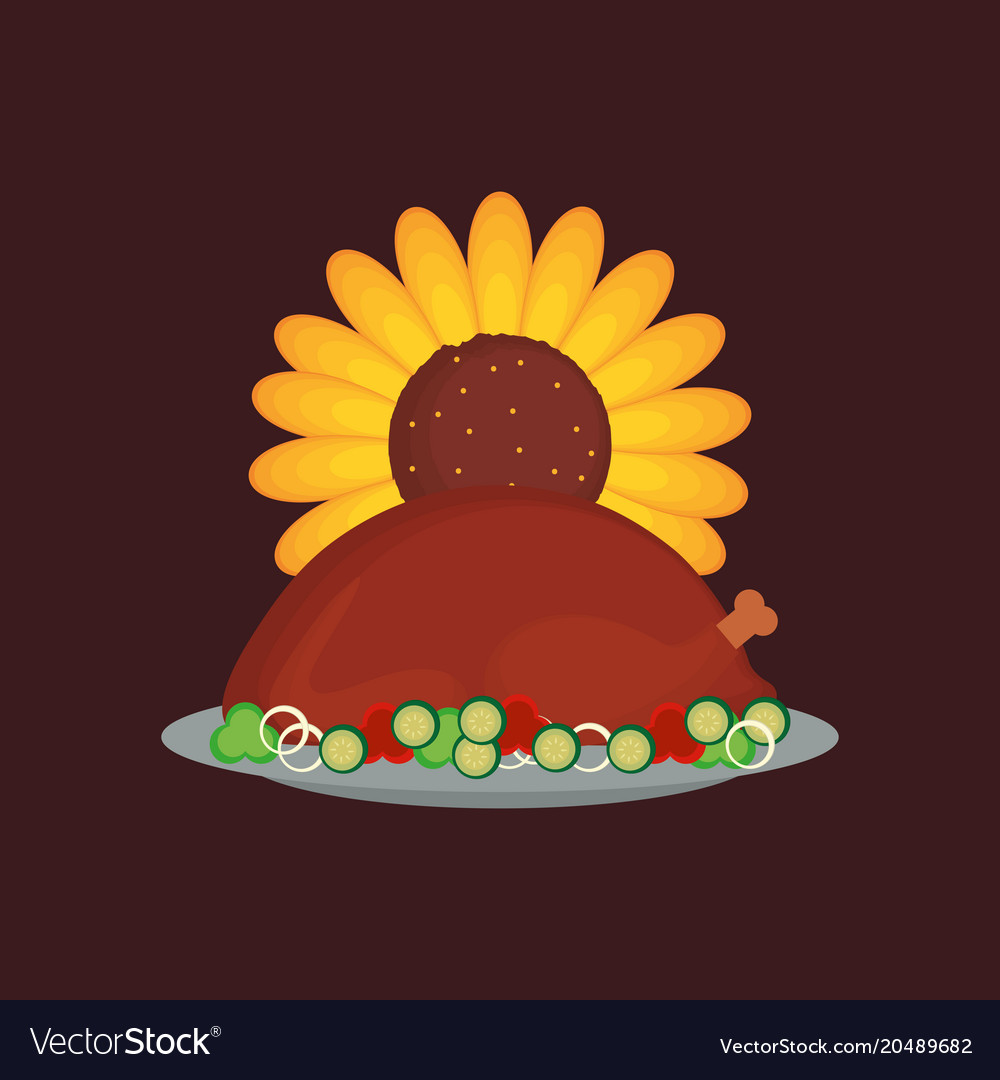 Happy thanksgiving design Royalty Free Vector Image