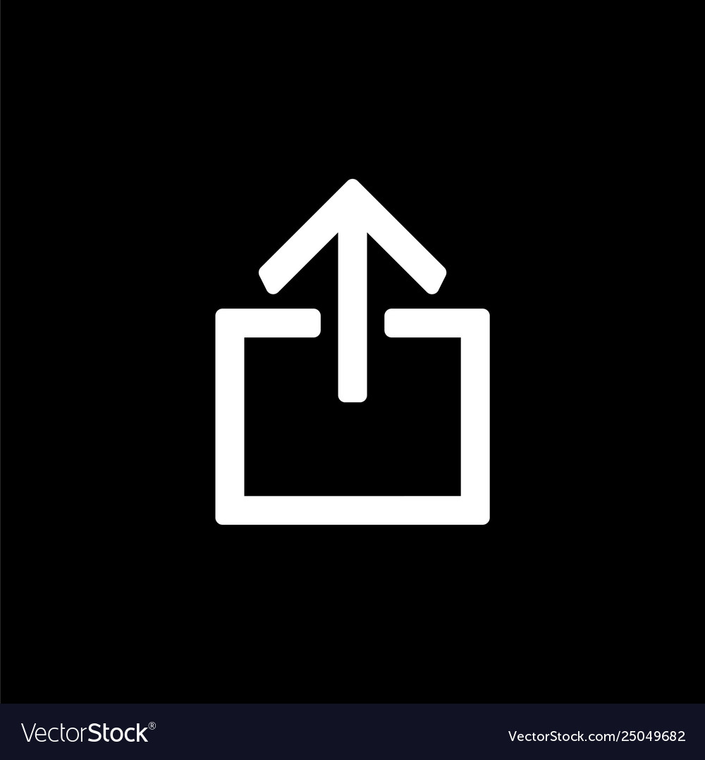 Logout icon for simple flat style ui design