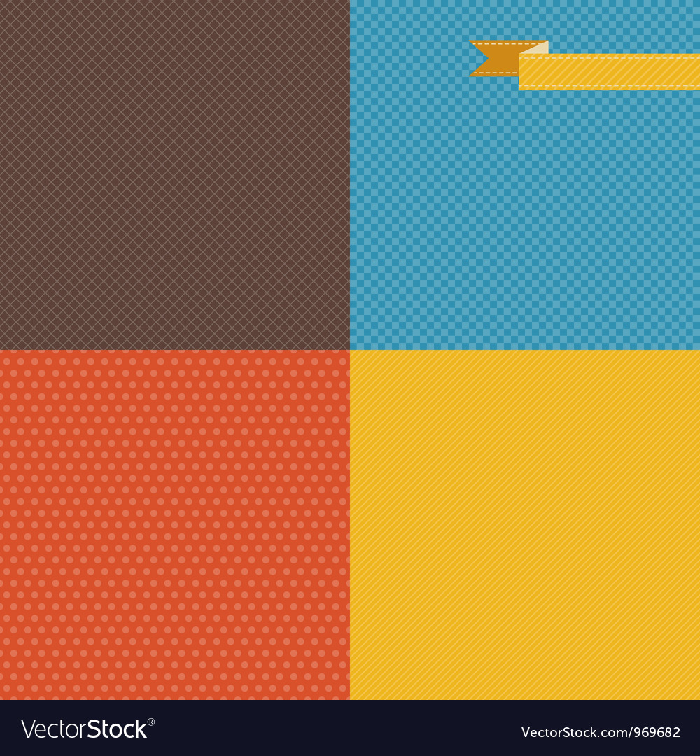 Retro patterns background