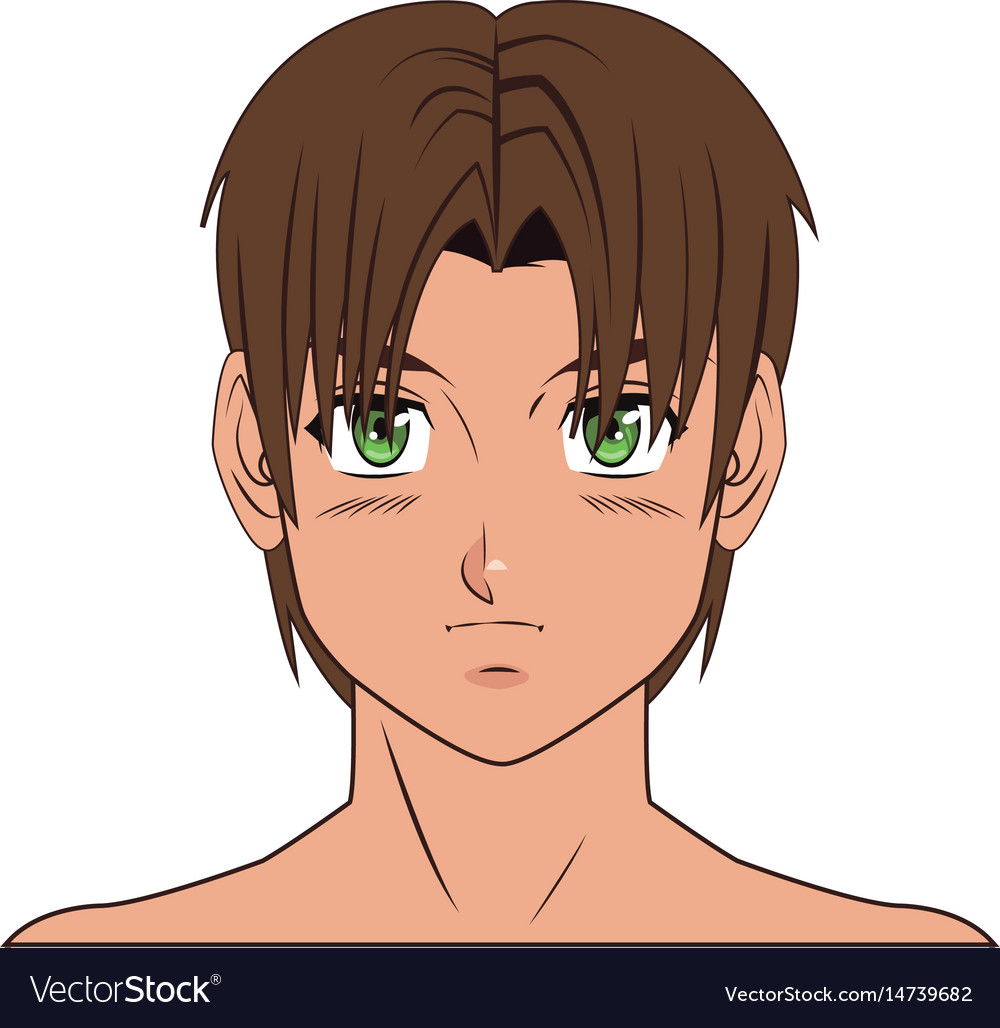 Premium Vector  Vector young man anime style character vector illustration  design manga anime boy