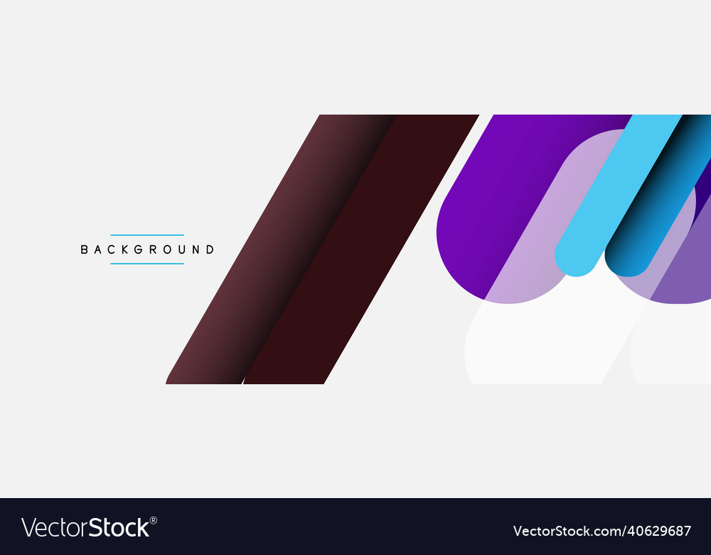 Abstract background round shapes lines Vector Image Abstract background round shapes lines