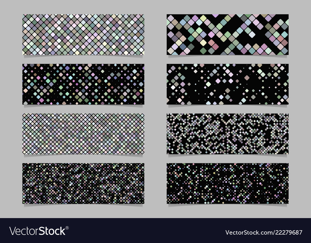 Abstract modern diagonal rounded square pattern vector image Abstract modern diagonal rounded square pattern