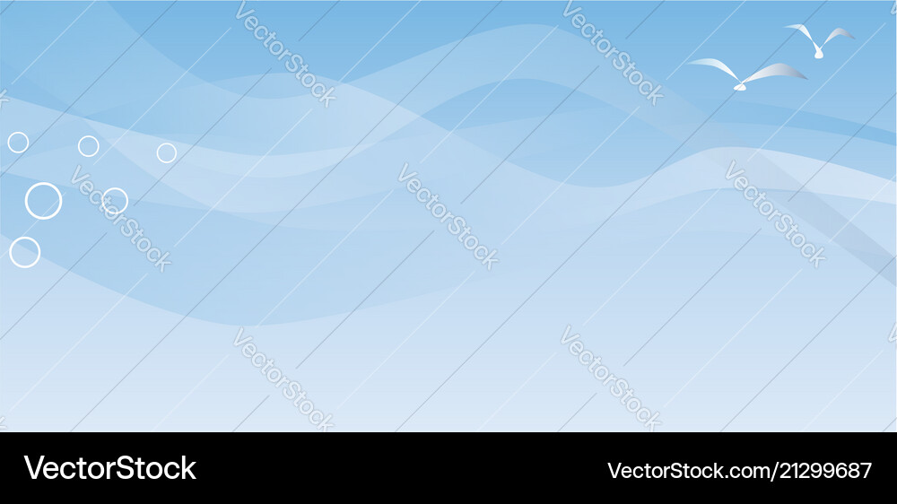 Blue sky background Royalty Free Vector Image - VectorStock