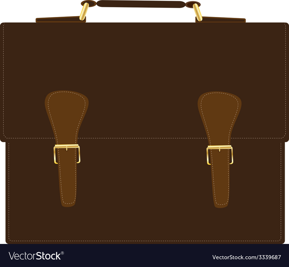 Briefcase Royalty Free Vector Image VectorStock