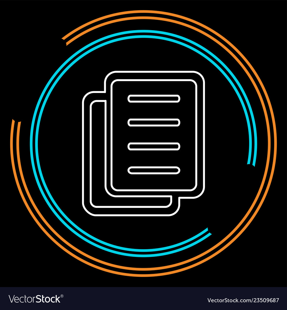 Copy file icon document