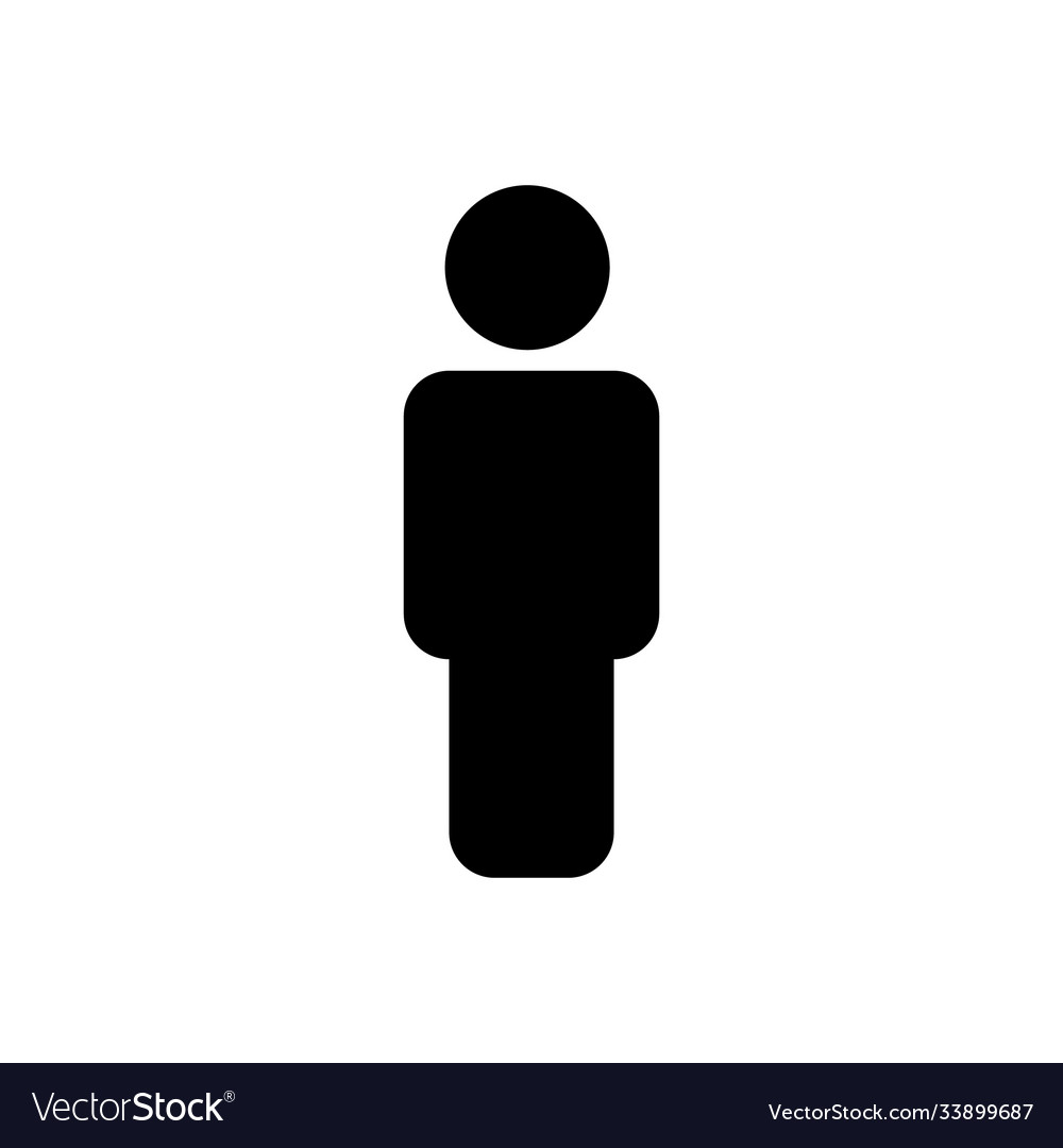 Man Icon Person Icon Royalty Free Vector Image