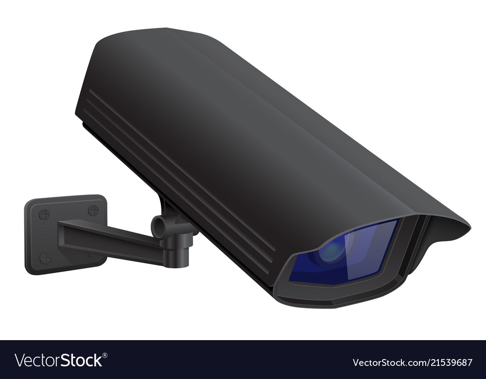 Security camera black cctv surveillance system