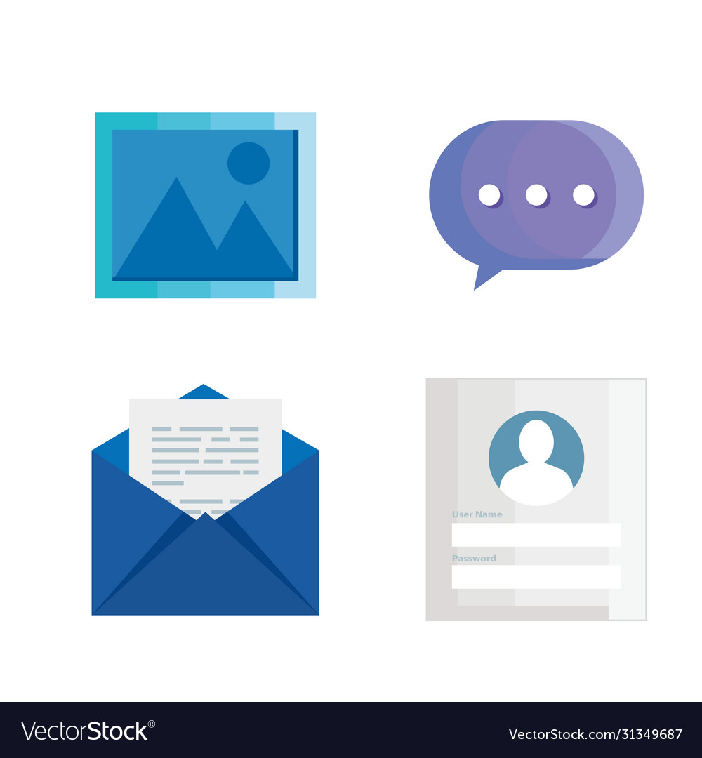 Set login password information and icons