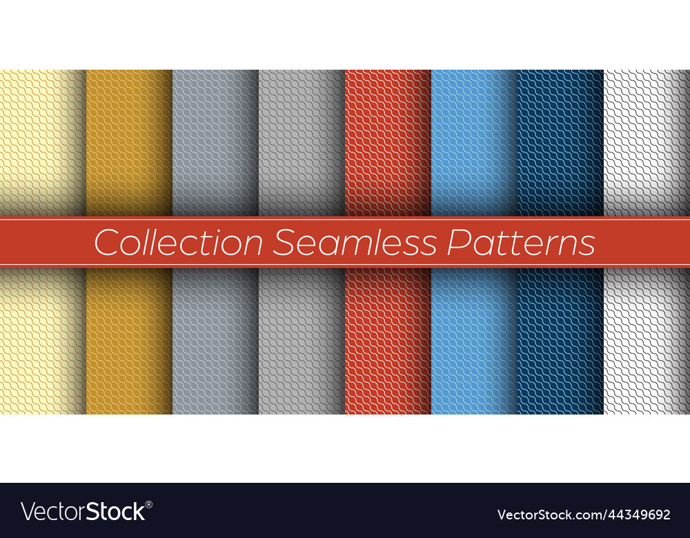 A set of seamless patterns for backgrounds Vector Image A set of seamless patterns for backgrounds