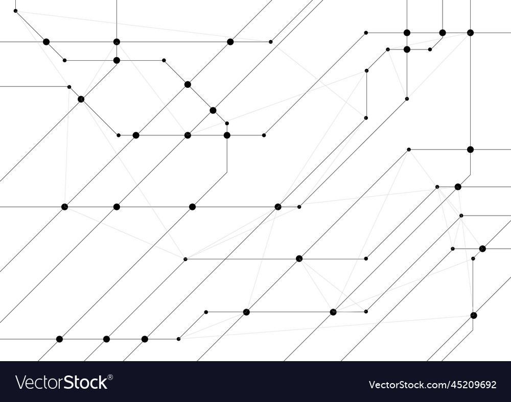 Abstract hi-tech background with circuit board vector image Abstract hi-tech background with circuit board