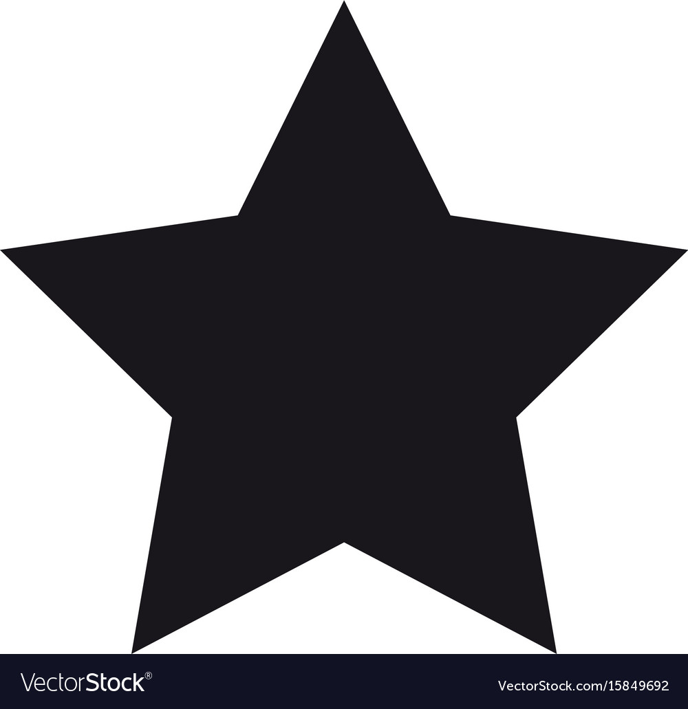 Download Black star symbol Royalty Free Vector Image - VectorStock