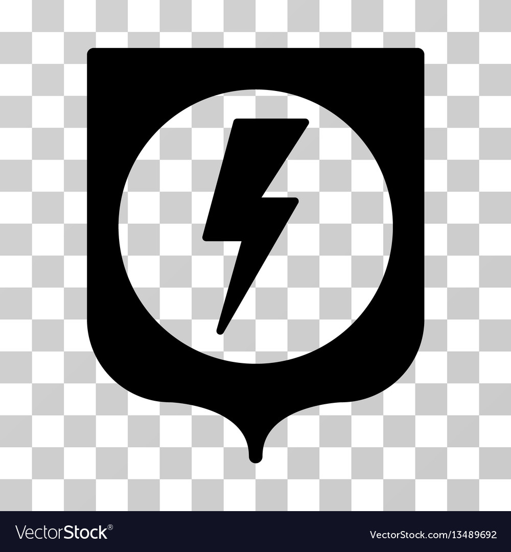 Electric protection icon