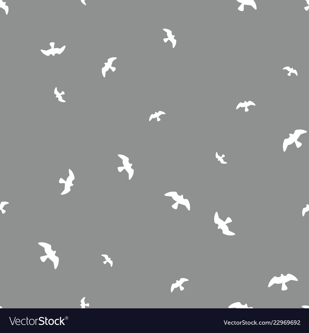 Elegant Bird Seamless Pattern