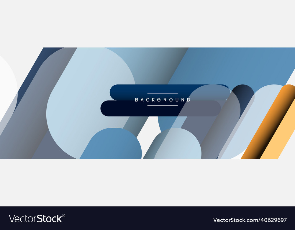 Abstract background round shapes lines