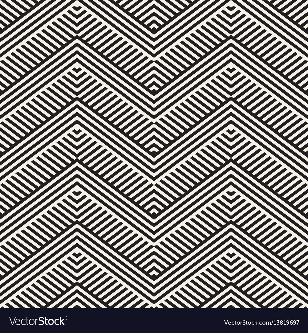Abstract zigzag parallel stripes seamless