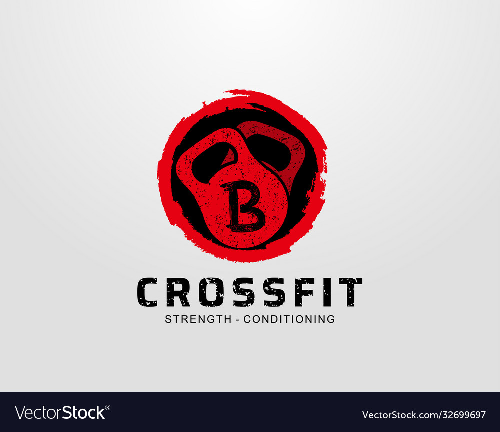 B Buchstaben-Logo mit Retro-Kessel im Kreis vector image B Buchstaben-Logo mit Retro-Kessel im Kreis